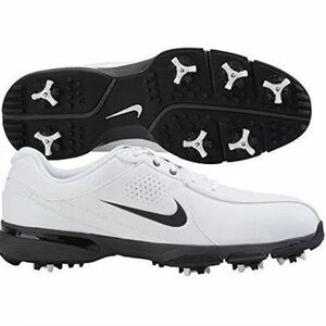 Nike Men's Durasport White and Black Golf Shoes